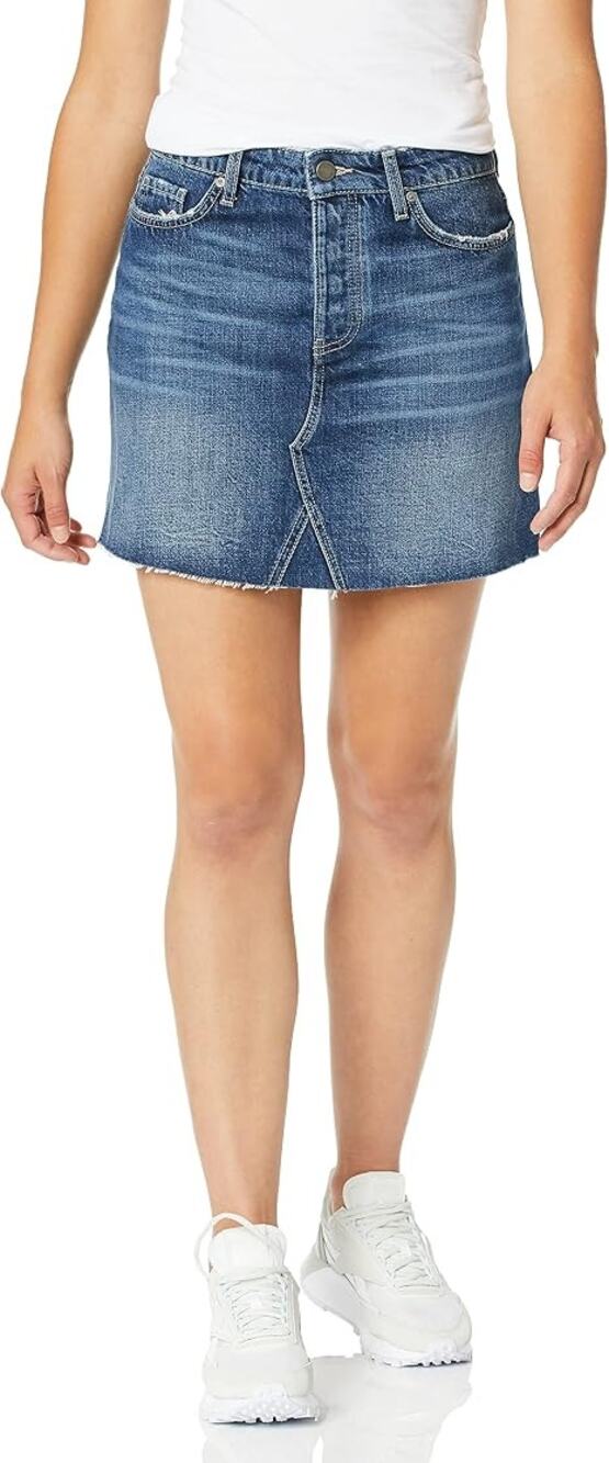 Paige Aideen Denim Skirt Valeria Size 24